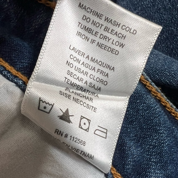 Ceros Women’s Distressed High Rise Flare Jeans - Picture 11 of 12